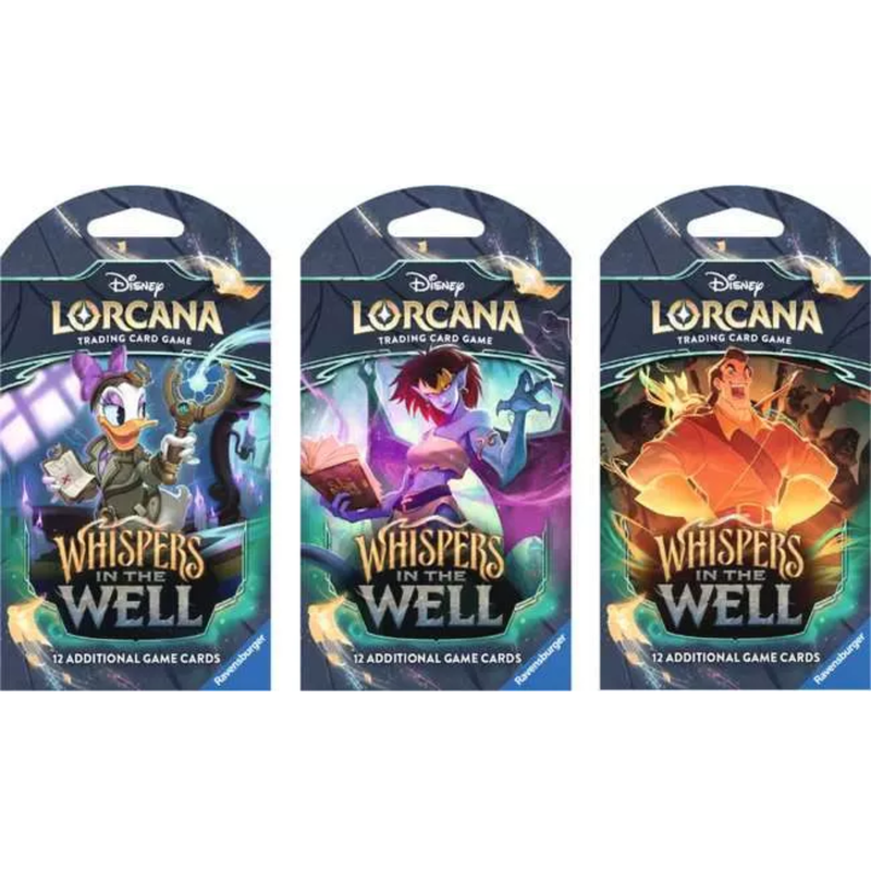 Disney Lorcana Set 10 Whispers in the Well Booster Sleeved