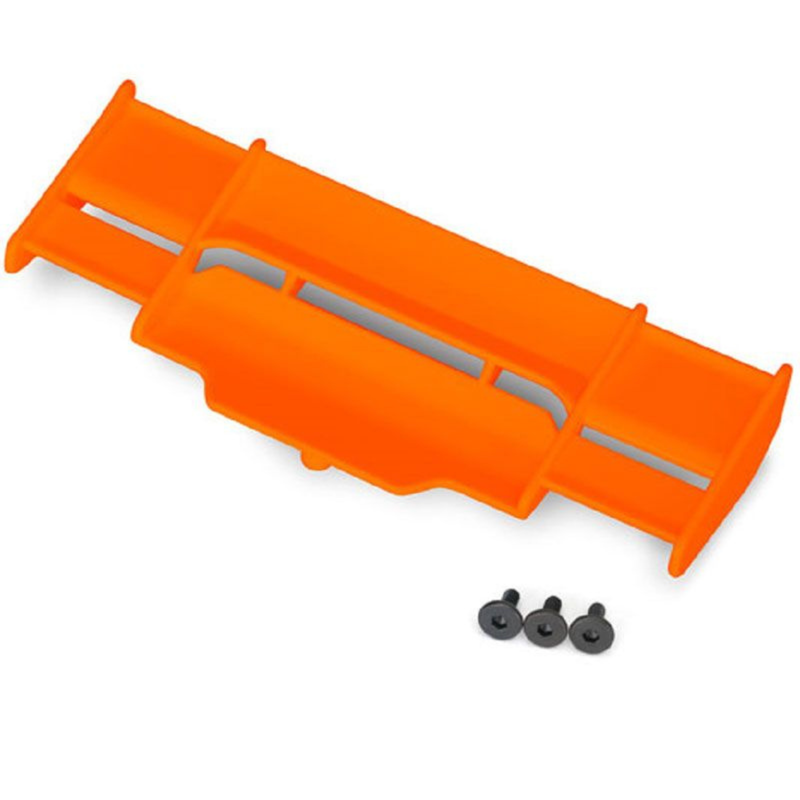 TRAXXAS WING RUSTLER 4X4 (ORANGE) 3X8 FCS (3)