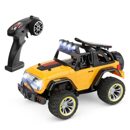 
                  
                    WL TOYS 1:32 ELECTRIC TWO-WHEEL DRIVE OFF-ROAD VEHICLE - YELLOW-Extreme Charge-ProHobbies
                  
                