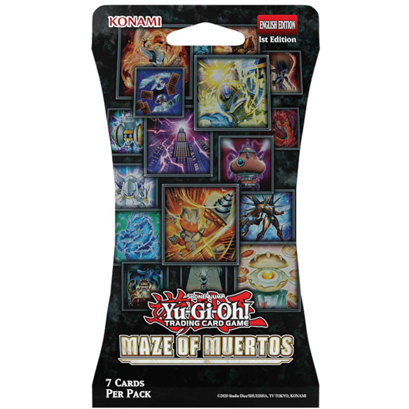Yu-Gi-Oh! TCG Maze Of Muertos - 7 x Card Blister