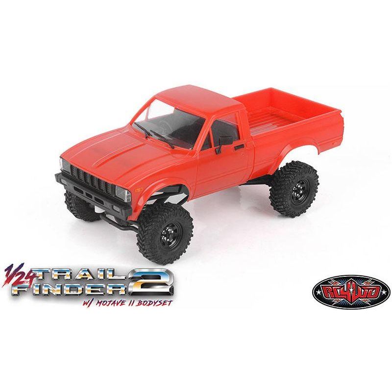 
                  
                    RC4WD 1/24 TRAIL FINDER 2 RTR W/ MOJAVE II HARDBODY SET (RED)
                  
                