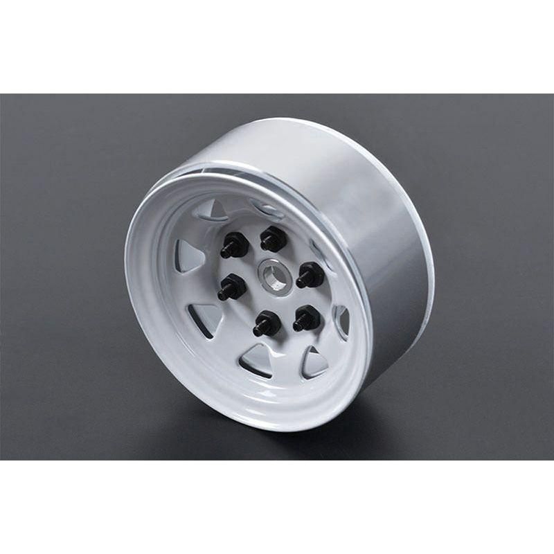 
                  
                    4x Stamped Steel 1.55" Stock White Beadlock Wheels
                  
                