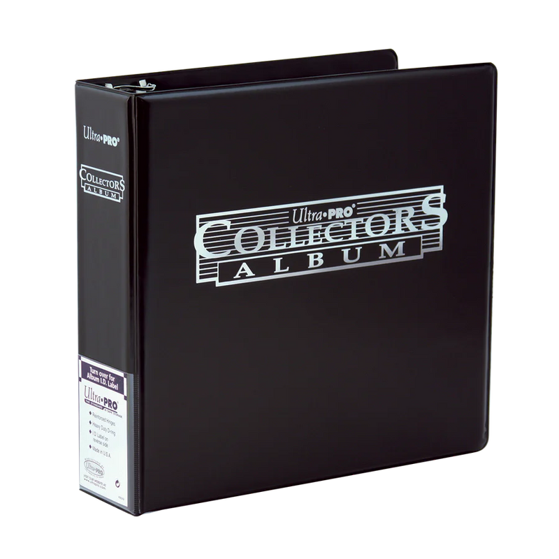 ULTRA PRO 3" Black Collectors Album