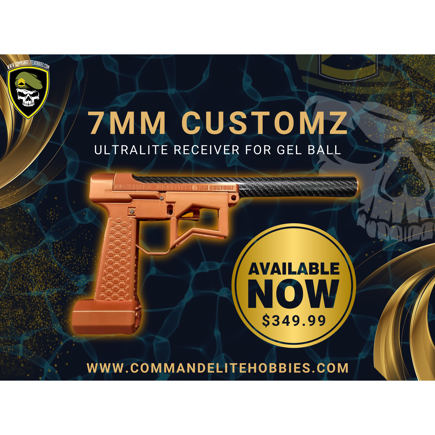 
                  
                    7mm Customz Ultralite Gel Blaster Receiver
                  
                