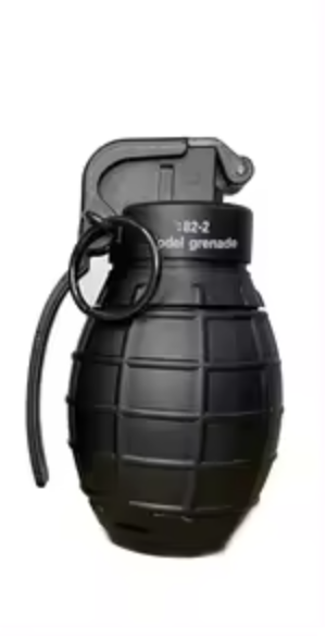 Black 82-2 Frag Grenade - Explosive Gel Grenade