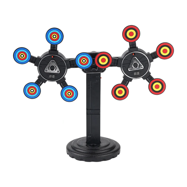 Auto-Spinning Electric Target