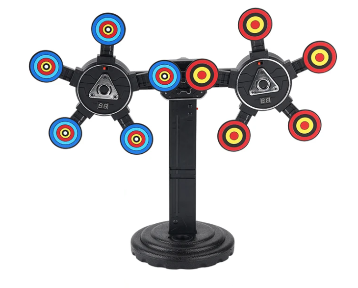 Auto-Spinning Electric Target