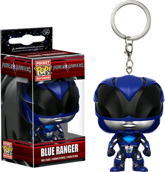 Power Rangers Movie - Blue Ranger Pop! * Keychain
