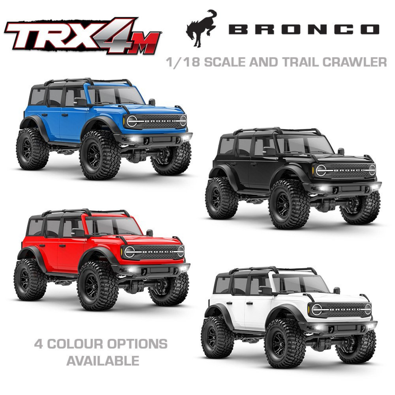 TRAXXAS TRX-4M SCALE & TRAIL CRAWLER FORD BRONCO