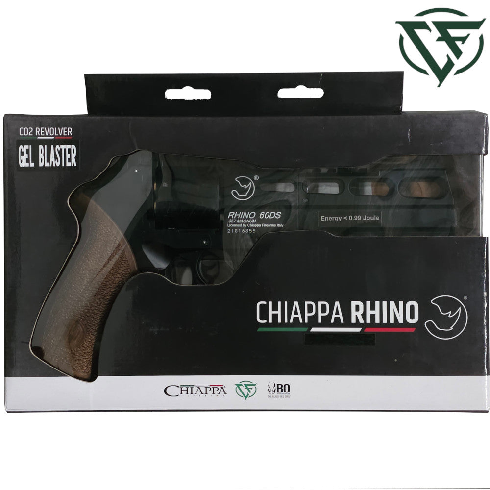 
                  
                    Chiappa Rhino 60DS Gel Blaster Revolver – Black
                  
                