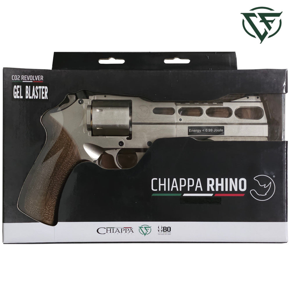 
                  
                    Chiappa Rhino 60DS Gel Blaster Revolver – Silver
                  
                