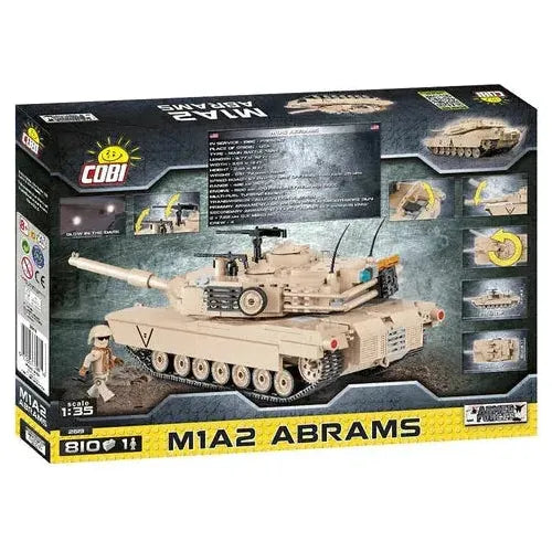 
                  
                    Cobi Armed Forces - Abrams M1A2 1:35 (802 pieces)
                  
                