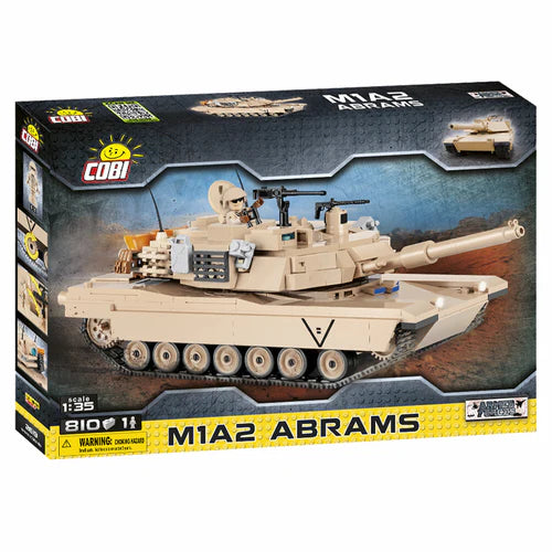 
                  
                    Cobi Armed Forces - Abrams M1A2 1:35 (802 pieces)
                  
                