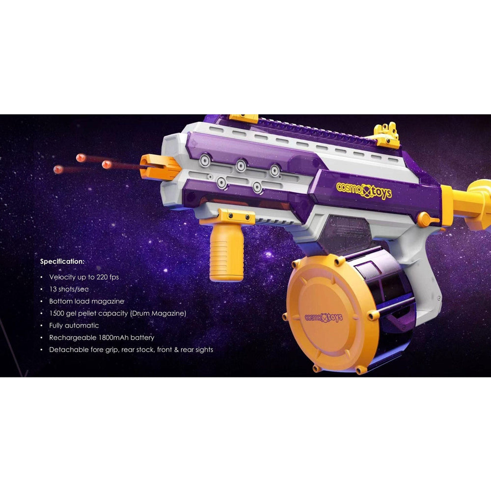 
                  
                    CosmoX Sirius Sci-Fi Gel Blaster – Purple and Amethyst
                  
                