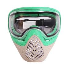 Spunky Paintball Mask with Clear Thermal Lens