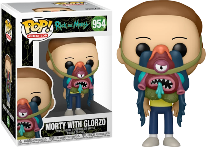 Rick & Morty - Morty w/Glorzo Pop!