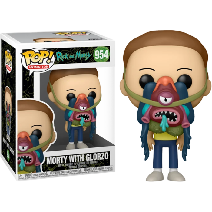 Rick & Morty - Morty w/Glorzo Pop!