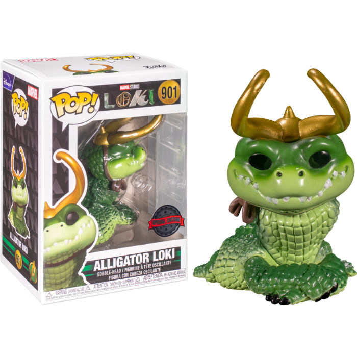 Loki (TV) - Alligator Loki US Exclusive Pop! Vinyl [RS]