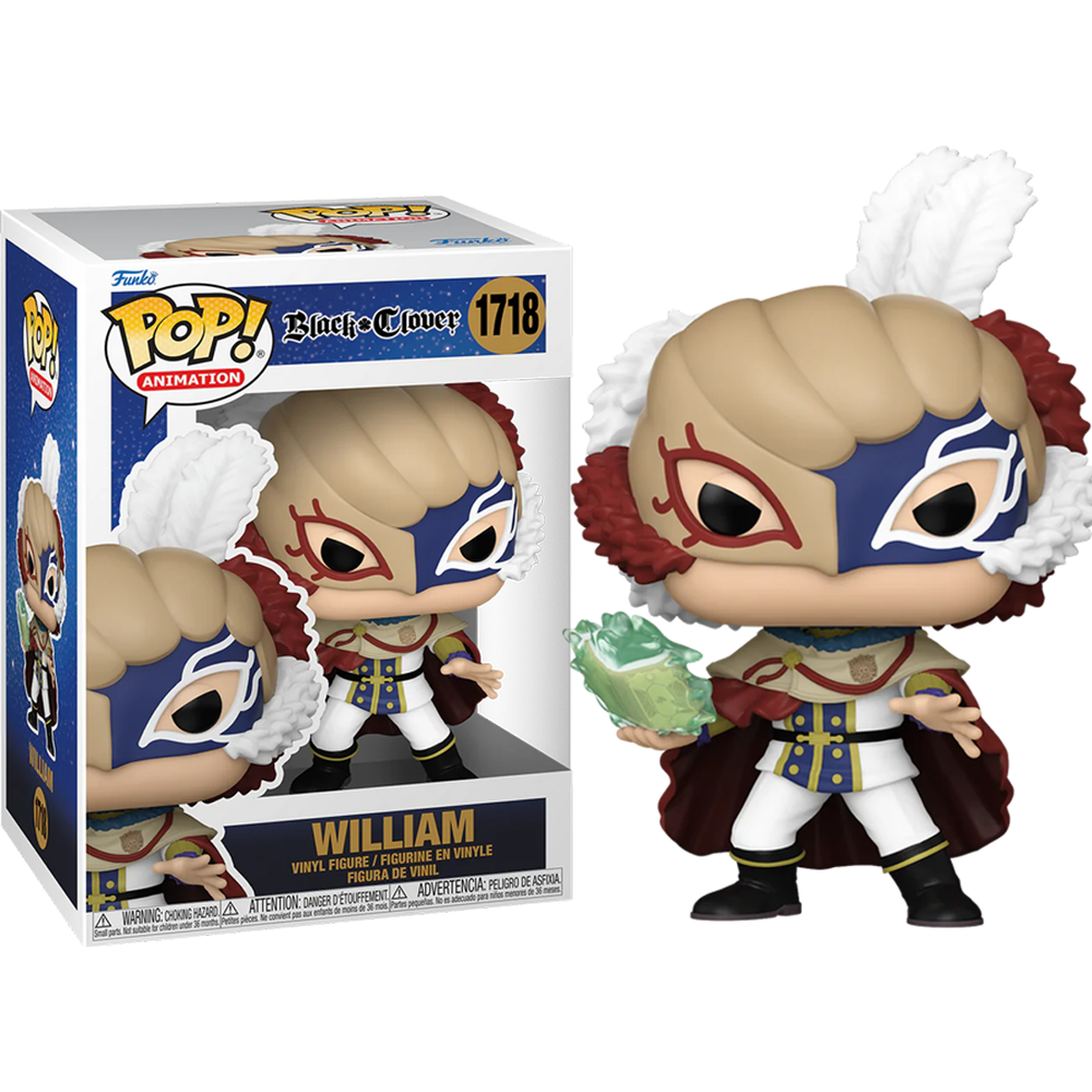 Black Clover - William Pop! Vinyl Figure-Collectible-IKON-ProHobbies