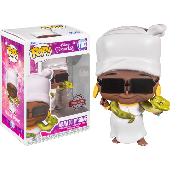 The Princess and the Frog (2009) - Mama Odie with Snake Pop! Vinyl Figure-Collectible-IKON-ProHobbies