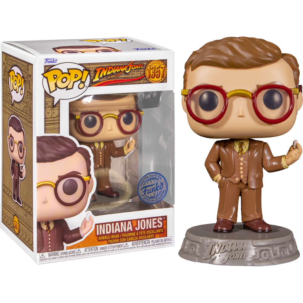 Indiana Jones and the Raiders of the Lost Ark - Professor Indiana Jones Pop! Vinyl Figure-Collectible-IKON-ProHobbies