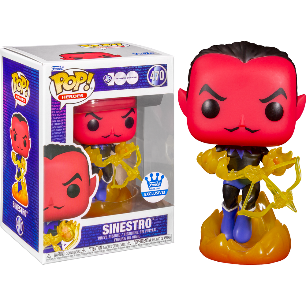 Green Lantern - Sinestro Warner Bros 100th Anniversary Pop! Vinyl Figure-IKON-ProHobbies