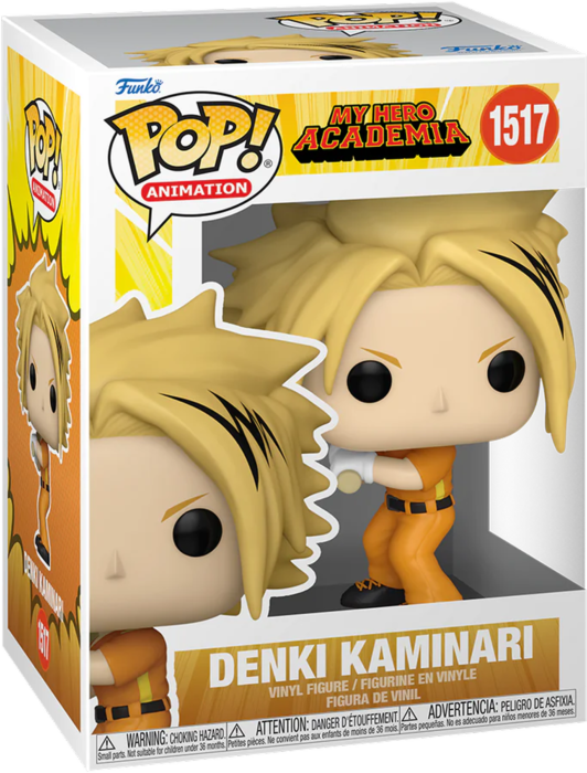 
                  
                    My Hero Academia - Denki Kaminari (Baseball) Pop! Vinyl Figure
                  
                