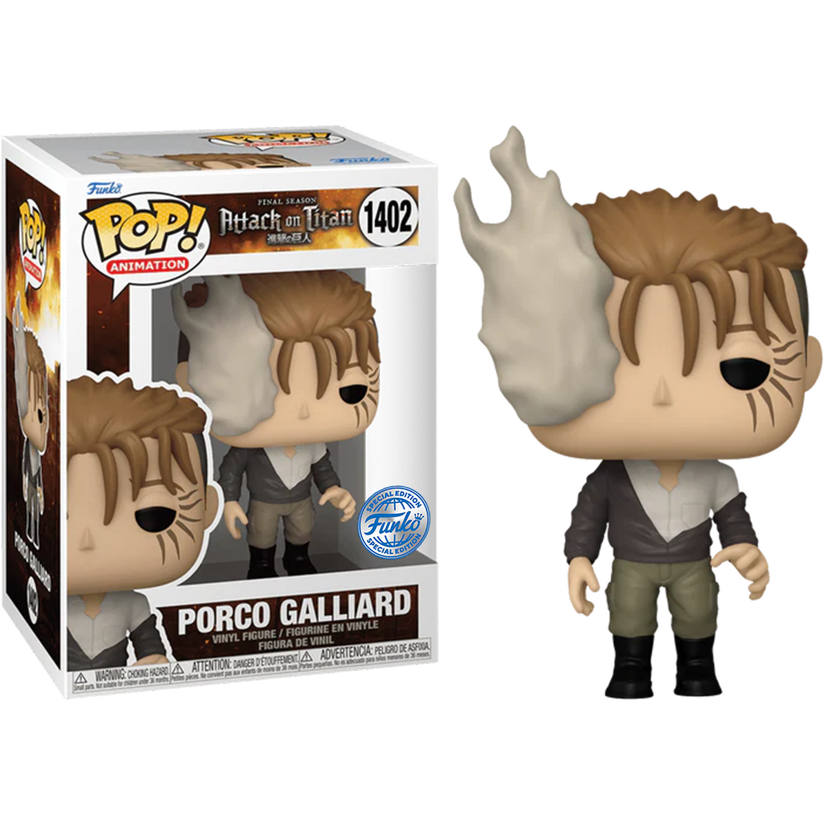 Attack on Titan - Porco Galliard Pop! Vinyl Figure-Collectible-IKON-ProHobbies