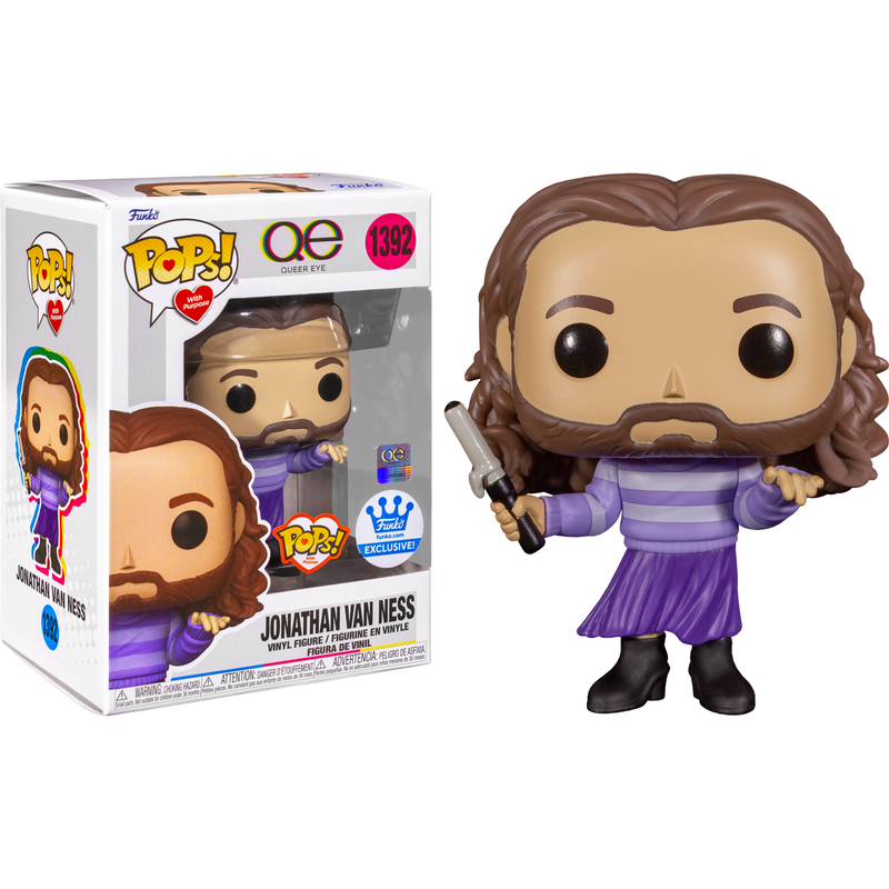 Queer Eye - Jonathan Van Ness Pops! with Purpose Pop! Vinyl Figure