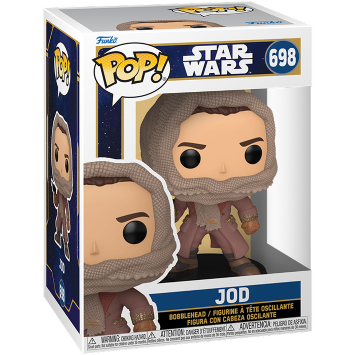 
                  
                    Star Wars: Skeleton Crew - Jod Pop! Vinyl Figure
                  
                
