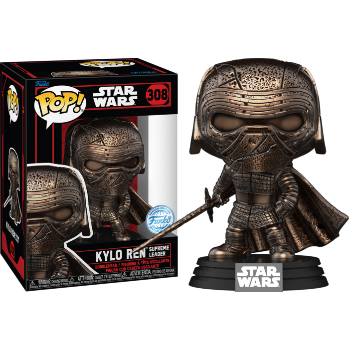 Star Wars: Dark Side - Kylo Ren Supreme Leader Metallic Pop! Vinyl Figure