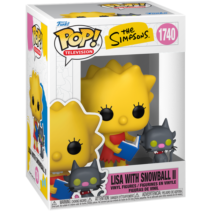 The Simpsons - Lisa with Snowball II Pop! Vinyl Figure