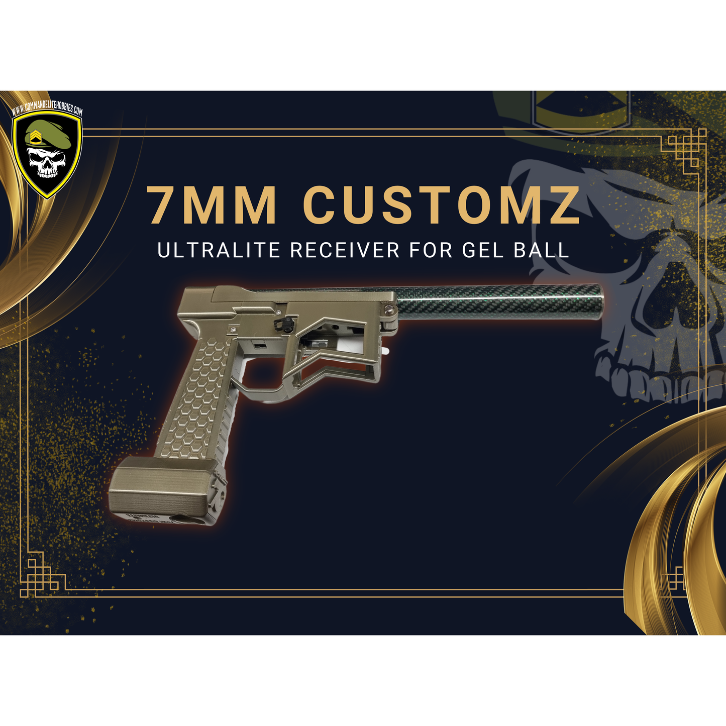 
                  
                    7mm Customz Ultralite Gel Blaster Receiver
                  
                