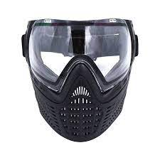 Paintball Mask with Clear Thermal Lens