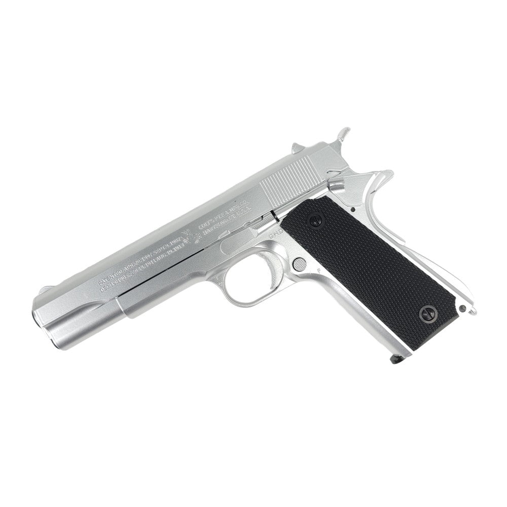 
                  
                    KELe Colt 1911 Full Metal Manual Gel Blaster – Silver
                  
                