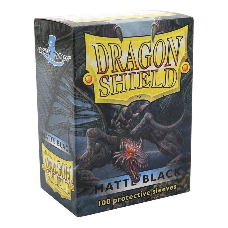Dragon Shield: Sleeves – Matte – Black