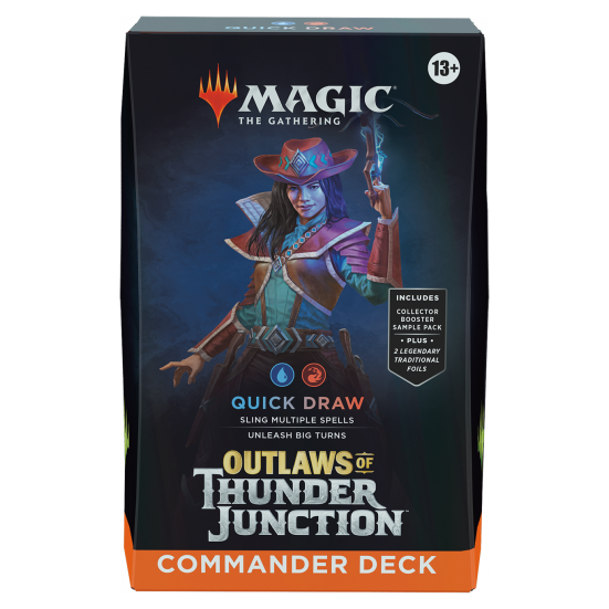 Magic the Gathering: Outlaws of Thunder Junction - Quick Draw - Commander Deck