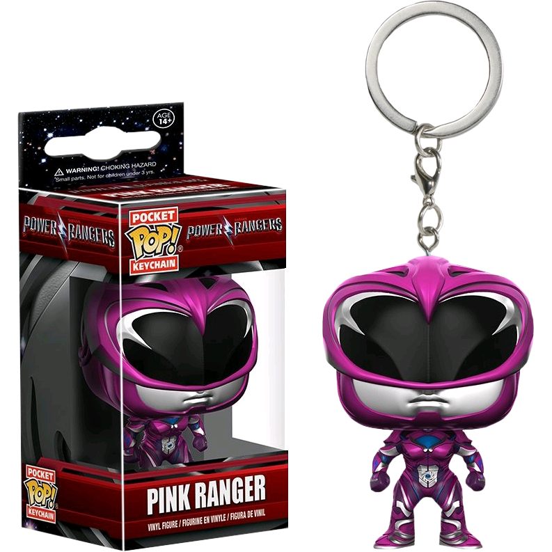 Power Rangers Movie - Pink Ranger Pop! * Keychain