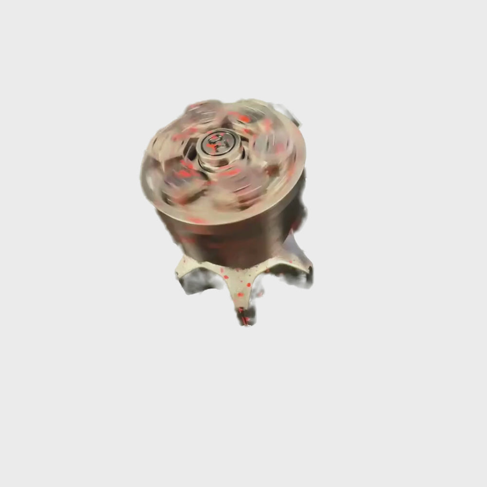 Metal Bullet Dice 7pcs Set  + Spinning Chamber Holder - Available in 2 Colours!