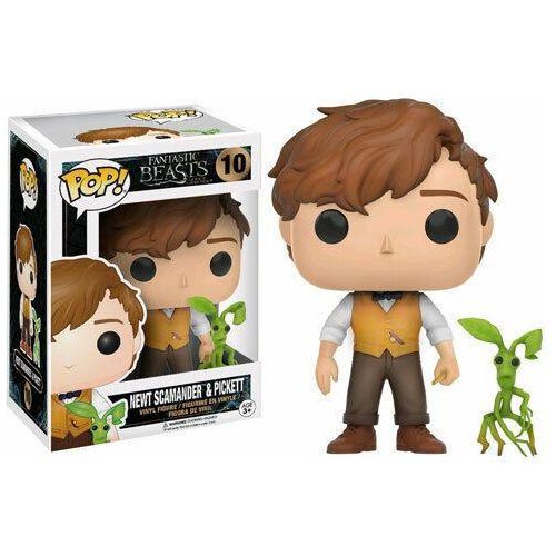 Funko POP! Fantastic Beasts Newt Scamander & Pickett 10