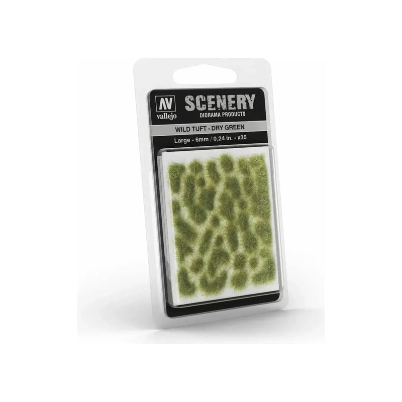 Vallejo - Scenery - Wild Tuft - Large - Dry Green