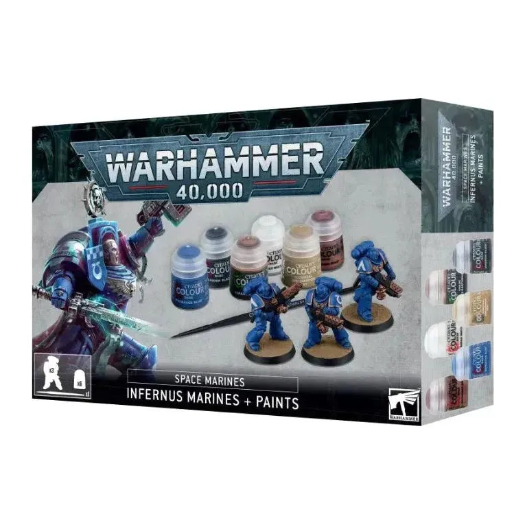 Warhammer Infernus Space Marines Paint Set