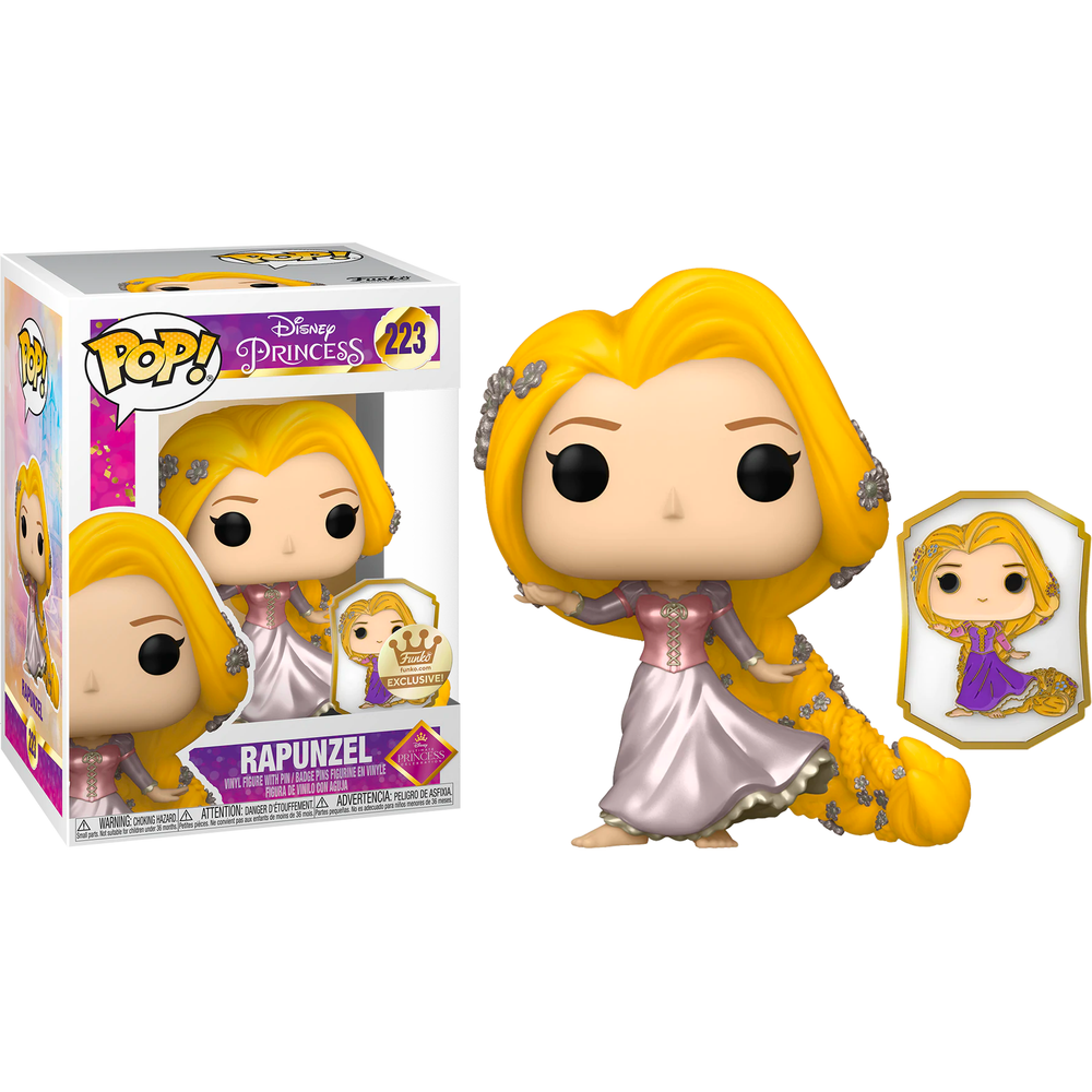 Tangled - Rapunzel Gold Ultimate Disney Princess Exclusive Pop! Vinyl-Collectible-IKON-ProHobbies
