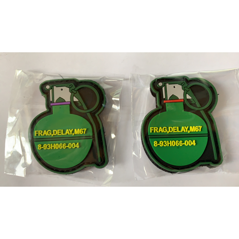 Frag Grenade Velcro Patch - Command Elite Hobbies