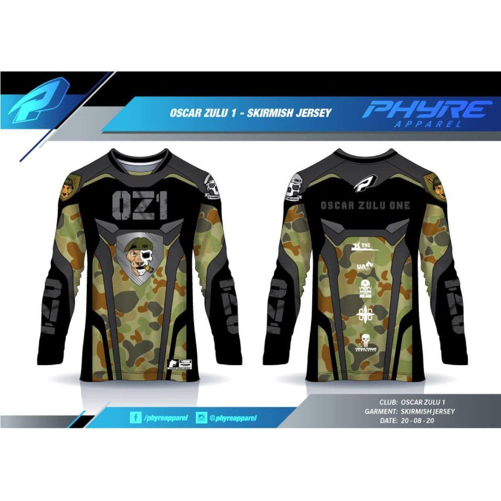 OZ1 Airsoft Australia Jersey - Command Elite Hobbies