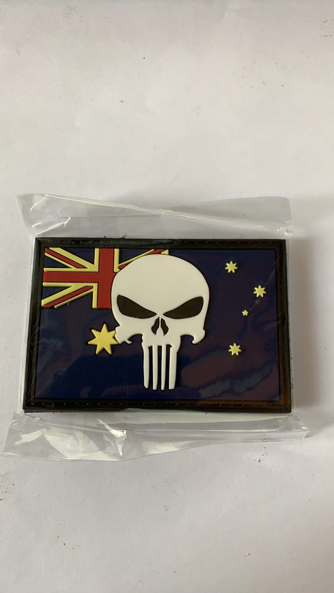 Australian Punisher Flag Velcro Patch - Command Elite Hobbies