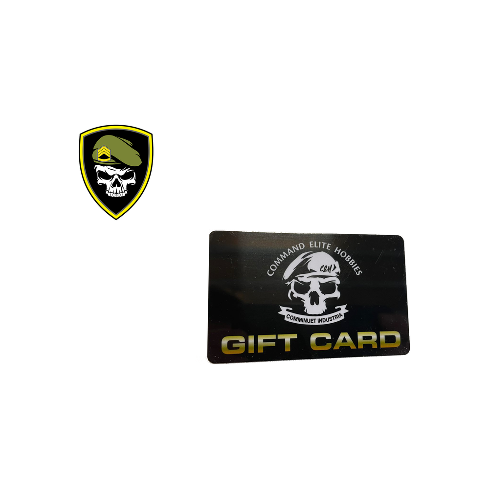 COMMAND ELITE GIFT CARDS - Command Elite Hobbies