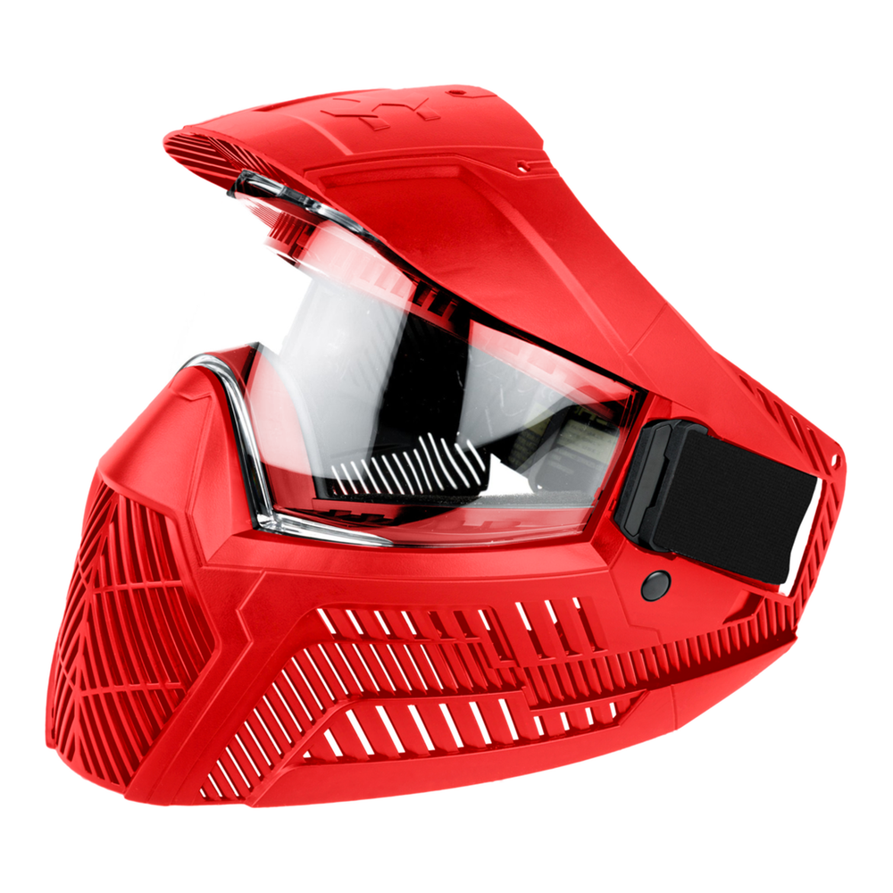 Base - GS-F Red Paintball Mask - Command Elite Hobbies