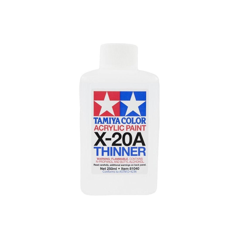 Acrylic X-20A Thinner 250ml - Command Elite Hobbies