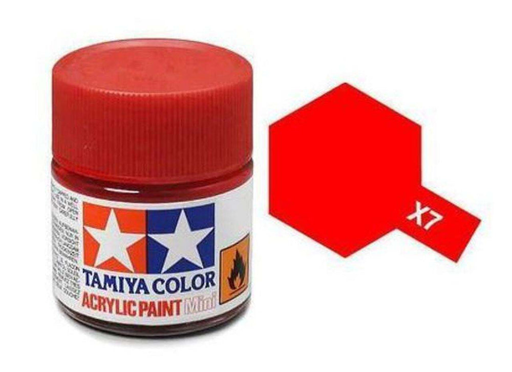 Tamiya Acrylic Mini x-7 RED - Command Elite Hobbies
